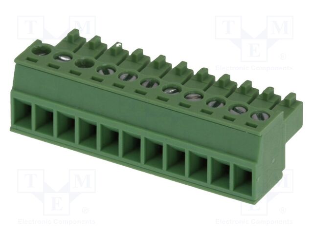 Pluggable terminal block