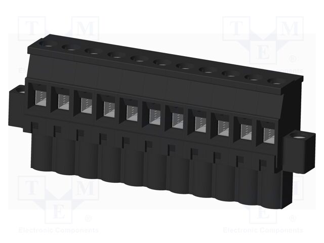Connector: pluggable terminal block; plug; female; angled 90°
