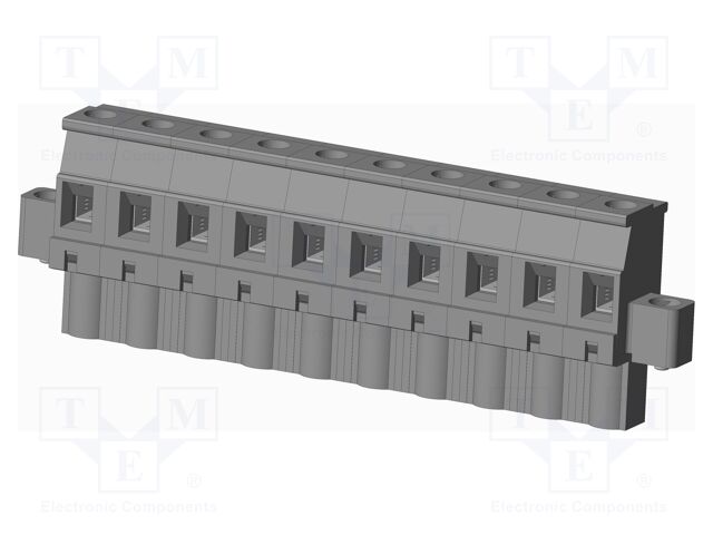 Connector: pluggable terminal block; plug; female; angled 90°