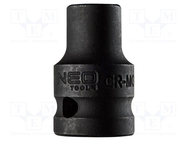 Socket; 6-angles,impact; HEX 10mm; 1/2"; Socket bit length: 38mm