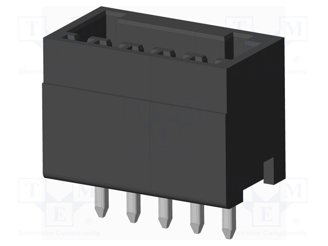 Connector: pluggable terminal block; socket; male; on PCBs