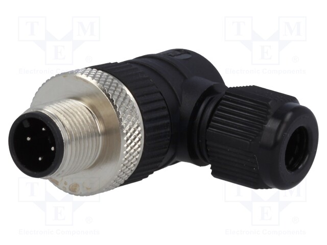 Plug; M12; PIN: 4; male; A code-DeviceNet / CANopen; for cable