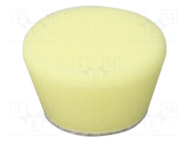 Tool accessories: sponge; 2pcs; yellow; PR28660