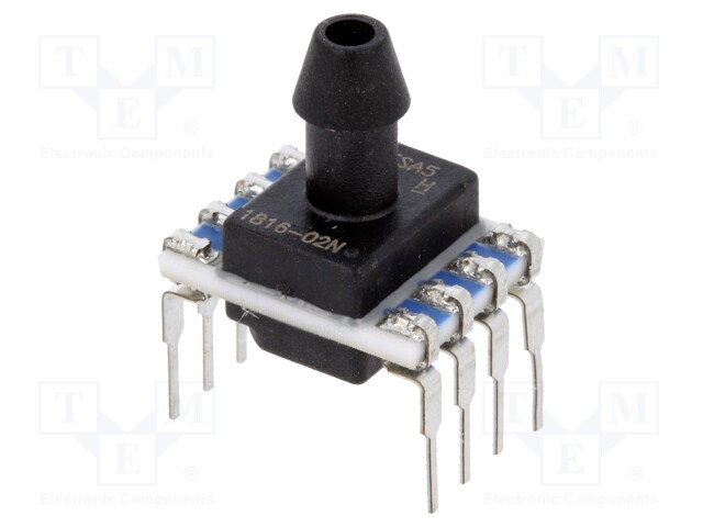 Sensor: pressure; Range: 0÷4 mbar; gage; Output conf: SPI; -20÷85°C
