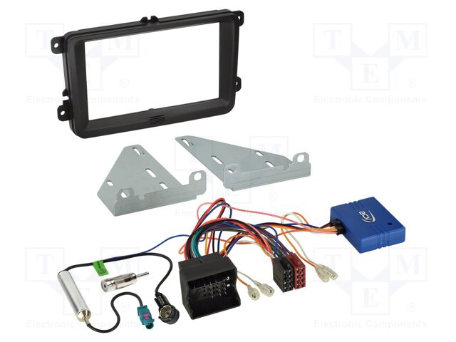 Adapter for control from steering wheel; Seat,VW,Škoda; black