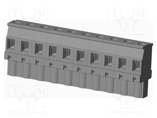 Connector: pluggable terminal block; plug; female; angled 90°