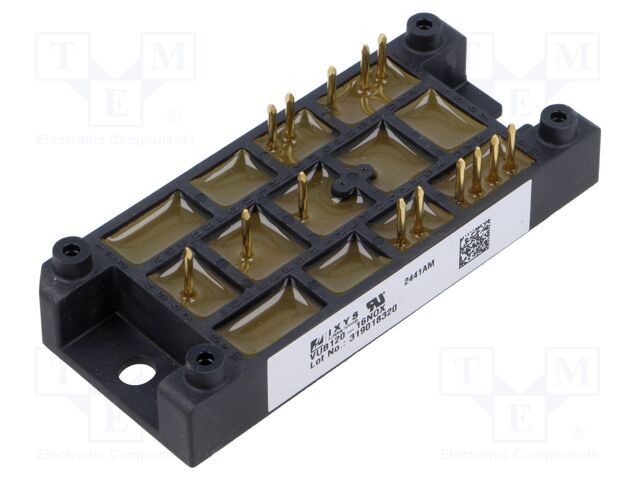 Module: IGBT; diode/transistor; three-phase diode bridge; screw
