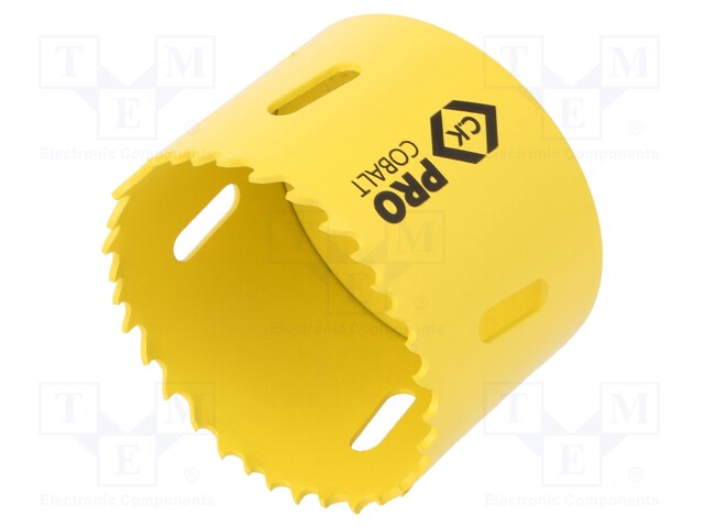 Hole saw; aluminium,wood,metal,brass,steel,cast iron; 60mm