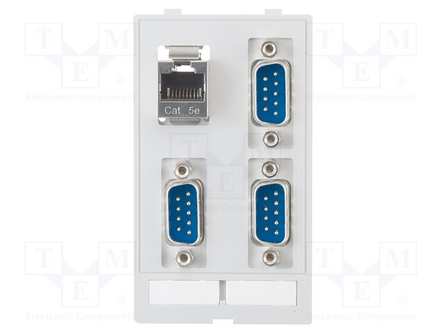 "Han-Port Data modul (3xSUB-D9, m-m;  1xRJ"