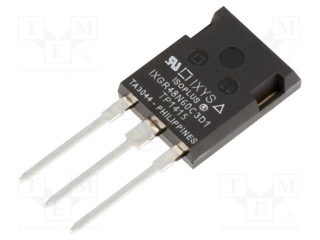 Transistor: IGBT; GenX3™; 600V; 26A; 125W; ISOPLUS247™