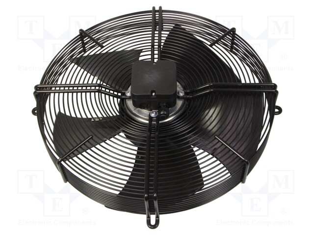 Fan: AC; axial; 400VAC; Ø525x210mm; 9195m3/h; ball bearing; IP44