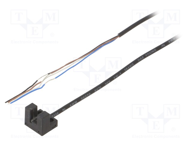 Sensor: photoelectric; Range: 5mm; NPN; DARK-ON,LIGHT-ON; 50mA