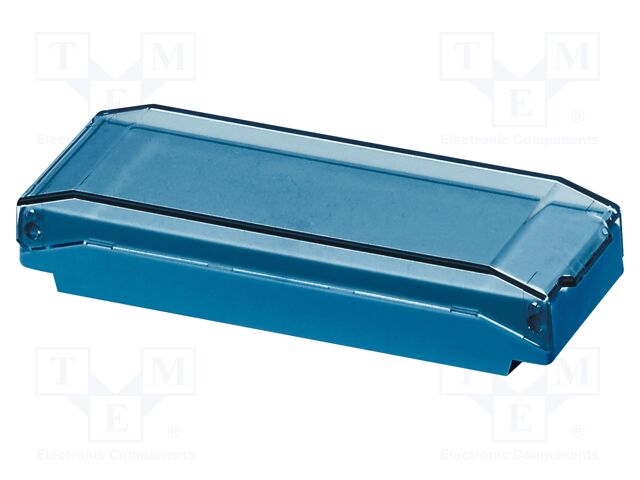 Upper housing; blue; ICS25; X: 25mm; Y: 78.5mm; Z: 14.35mm