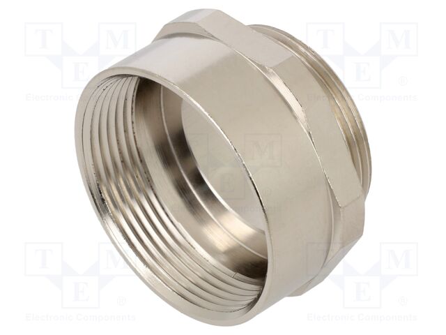 Thread adapter; Int.thread: PG29; Ext.thread: M32; brass