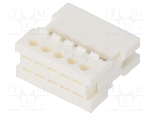 Connector: card edge; RAST 2.5; plug; female; angled 90°; PIN: 3