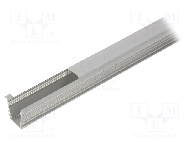 Profiles for LED modules; white; recessed; natural; L: 2m