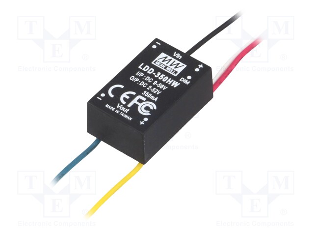 Converter: DC/DC; 18W; Uin: 9÷56V; Uout: 2÷52VDC; Iin: 320mA; 18g