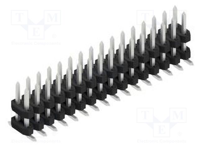 Connector: pin strips; pin header; male; PIN: 32; 2mm; SMT; 2x16