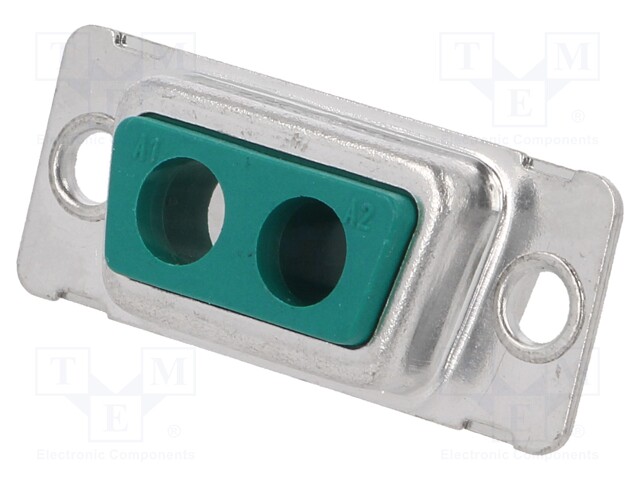 Special D-Sub; PIN: 2(2+0); plug; male/female; for cable; 25mm