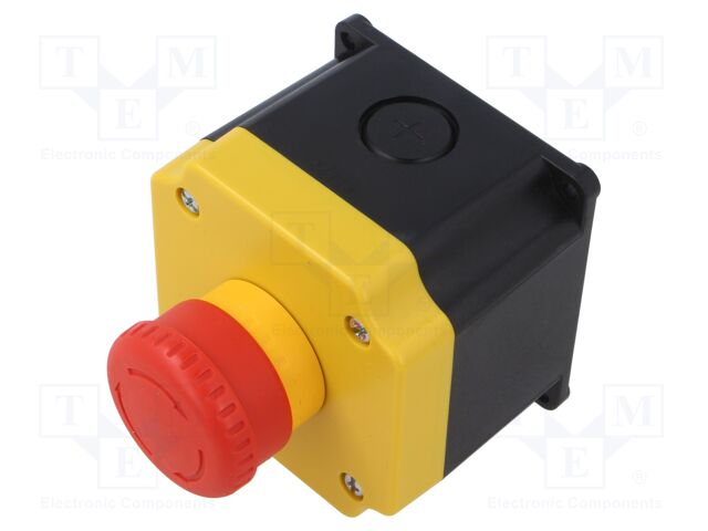 Control cassette; YW; plastic; IP65; Contacts: NC + NO; Pos: 2