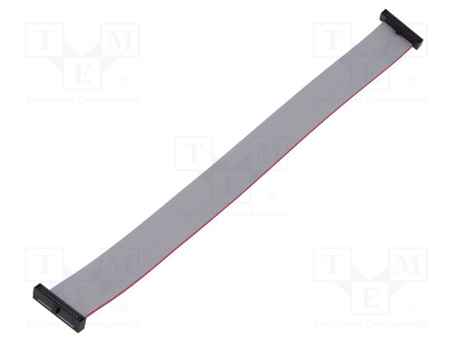 Ribbon cable with IDC connectors; Tape ph: 0.64mm; 203.2mm
