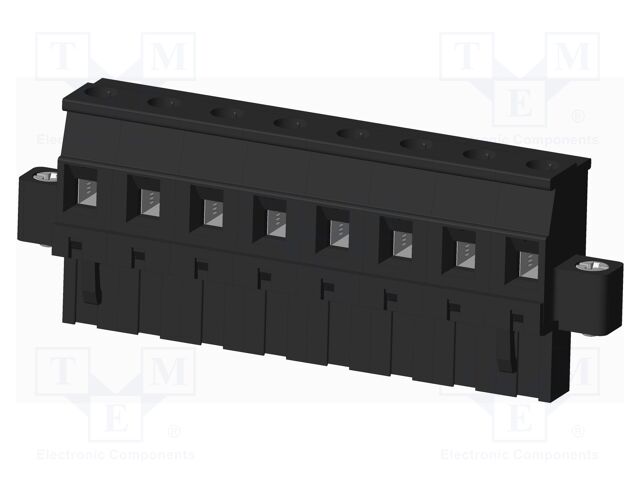 Connector: pluggable terminal block; plug; female; angled 90°