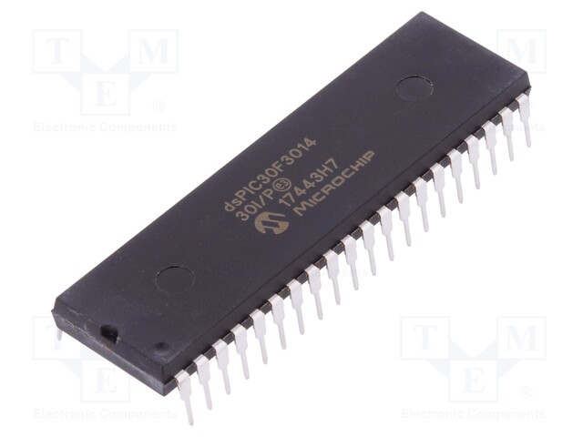 DsPIC microcontroller; SRAM: 2kB; Memory: 24kB; DIP40; 2.5÷5.5VDC