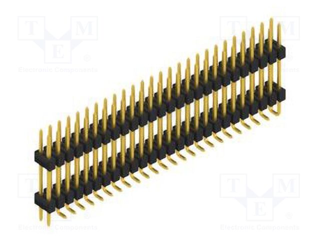 Connector: pin strips; pin header; male; PIN: 52; 2.54mm; SMT; 2x26