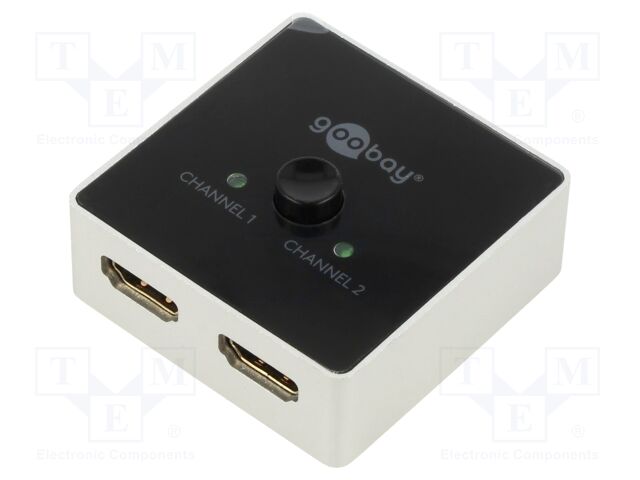 Switch; HDCP 2.2,HDMI 2.0; black; Input: HDMI socket x2
