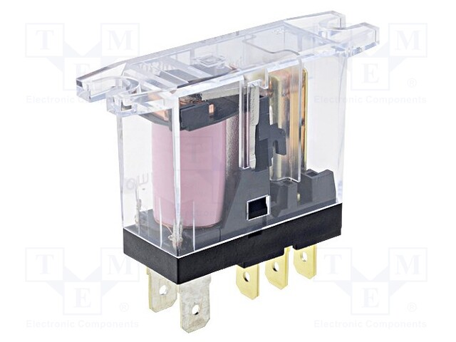 Relay: electromagnetic; SPDT; Ucoil: 5VDC; 10A/250VAC; 10A/30VDC