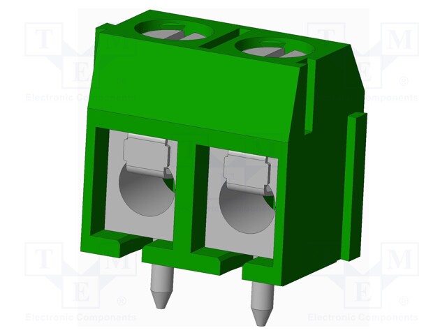 Connector: PCB terminal block; terminal; Plating: tinned; on PCBs
