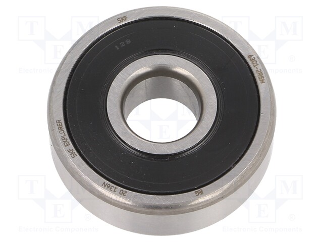 Bearing: single row deep groove ball; Øint: 12mm; Øout: 37mm