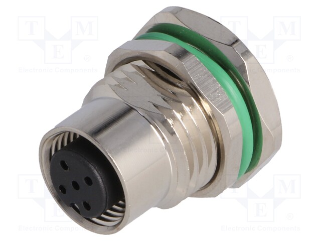Socket; M12; PIN: 5; female; A code-DeviceNet / CANopen; THT; IP67