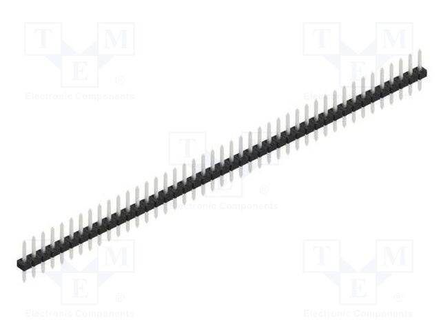 Connector: pin strips; pin header; male; PIN: 43; 2mm; THT; 1x43