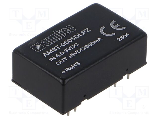Converter: DC/DC; Protection: short circuit protection SCP
