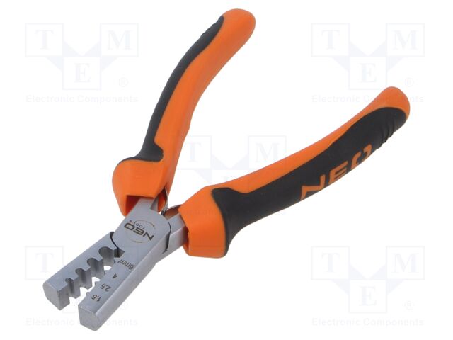 Tool: for crimping; insulated terminals; 1.5÷6mm2; 23AWG÷13AWG