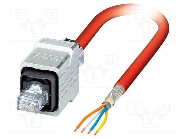 Patch cord; SF/UTP; Cat 5; cables,RJ45 plug; stranded; Cu,tinned