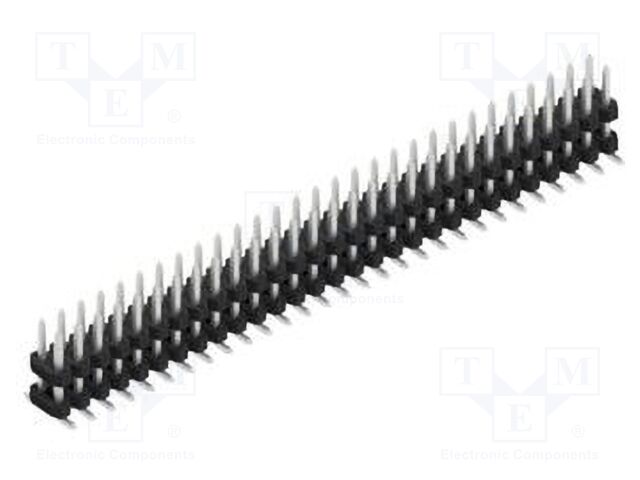 Connector: pin strips; pin header; male; PIN: 58; 2mm; SMT; 2x29