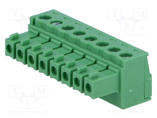 Pluggable terminal block; 3.81mm; ways: 8; straight; plug; female