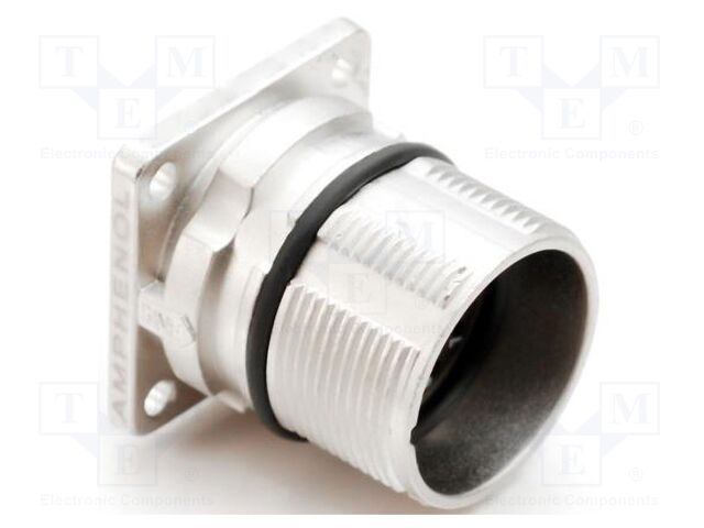"Male panel connector;  12 pole;  screw locking;  straight;  IP6