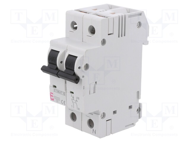 Circuit breaker; 230/400VAC; Inom: 32A; Poles: 1+N; DIN; Charact: C