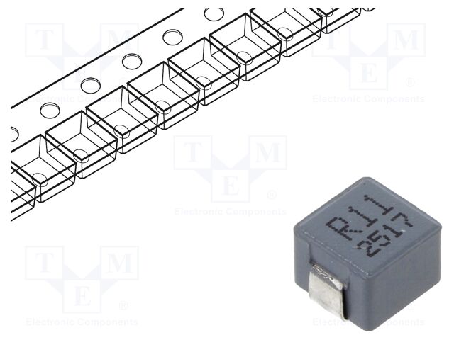 Inductor: wire; SMD; 110nH; ±5%; 7.3x6.6x4.8mm