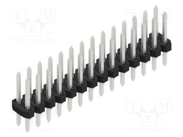 Connector: pin strips; pin header; male; PIN: 28; 2mm; THT; 2x14
