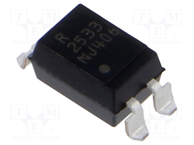 Optocoupler; SMD; Ch: 1; OUT: Darlington; Uinsul: 5kV; Uce: 350V