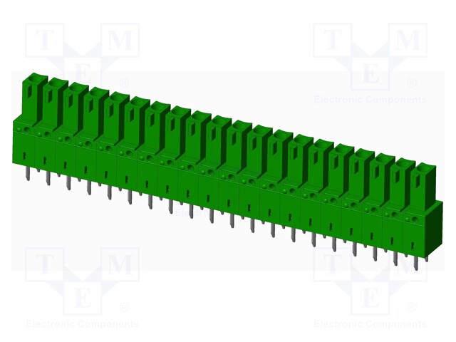 Connector: pluggable terminal block; socket; female; straight