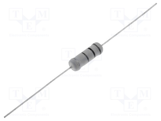 Resistor: metal oxide; THT; 330Ω; 5W; ±5%; Ø6x17mm; axial
