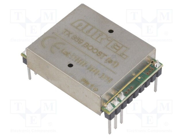 Module: RF; FM transmitter; FM,FSK; 869.5MHz; 5VDC; 33x23x8mm