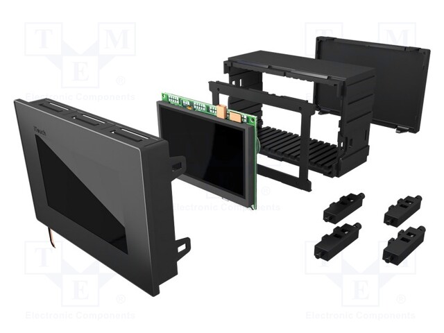 Enclosure: panel; X: 144mm; Y: 96mm; Z: 100mm; ABS + PC,PPO; black