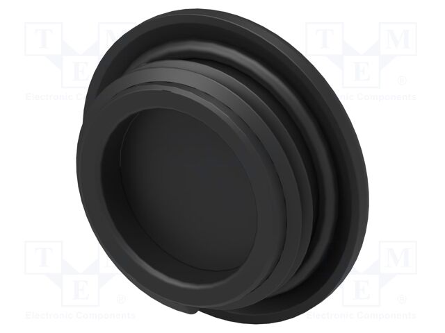 Stopper; polyamide; black; IP68; Entrelec; Gland: M20; 6mm