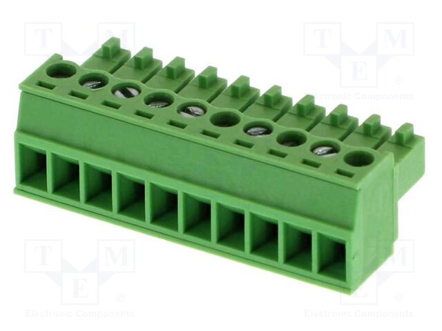 Pluggable terminal block